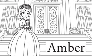 Dibujo De La Princesa Amber Para Colorear Dibujo Views