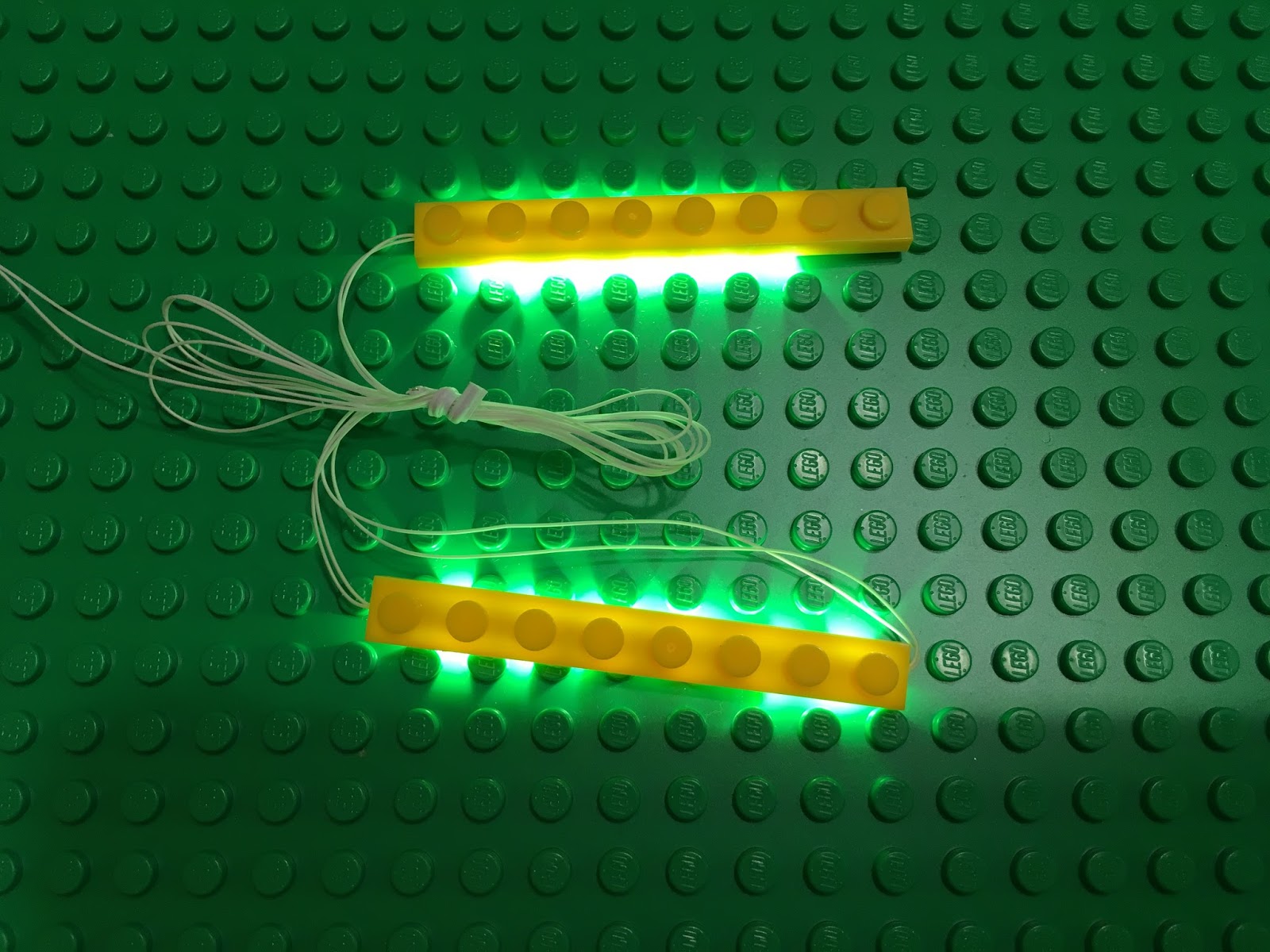 Bricklite yellow led light brick for lego usb connected for lego custom