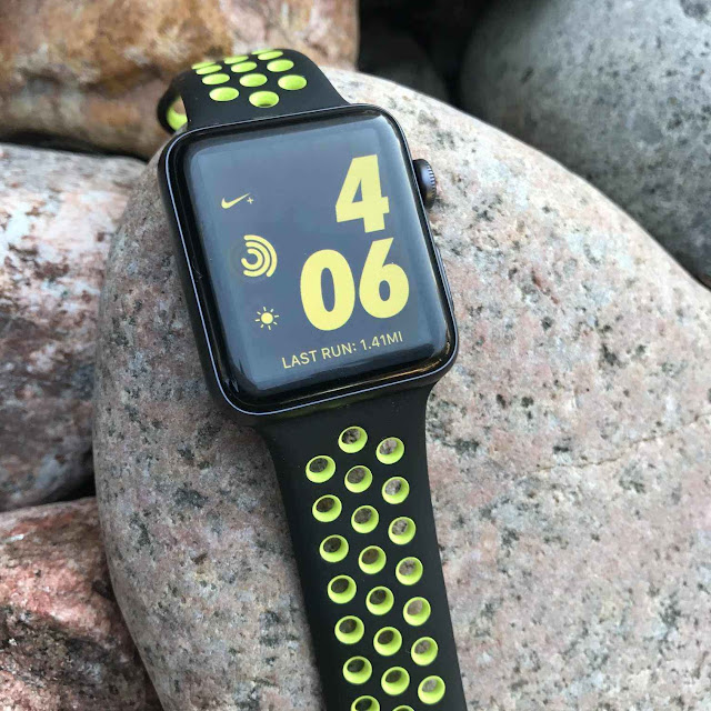apple watch nike plus series 2 activity tracker fitness running swimming heart rate monitor nike plus run club