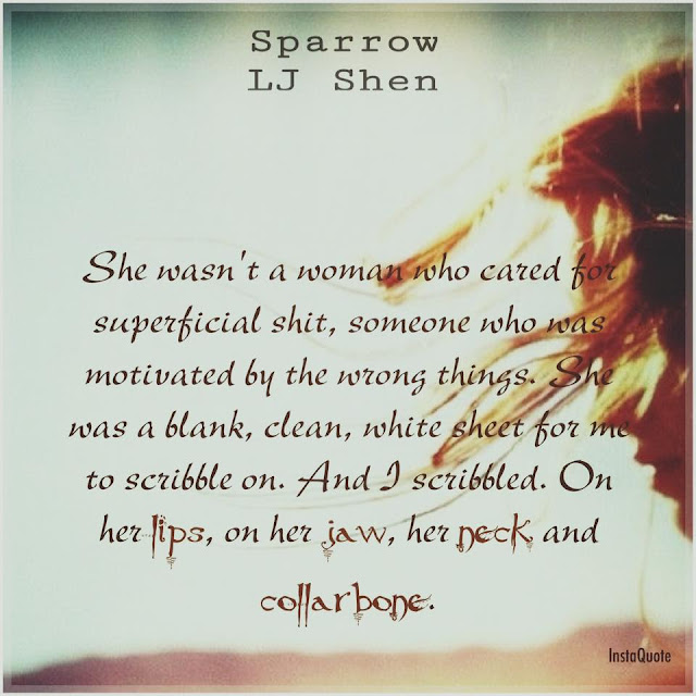 Nadine's Obsessed with Books: Sparrow by L.J. Shen ~ Book Review