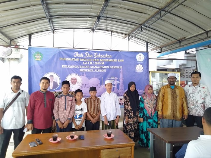 Manajemen Dakwah UIN Ar-Raniry Gelar Maulid dan Santuni Yatim