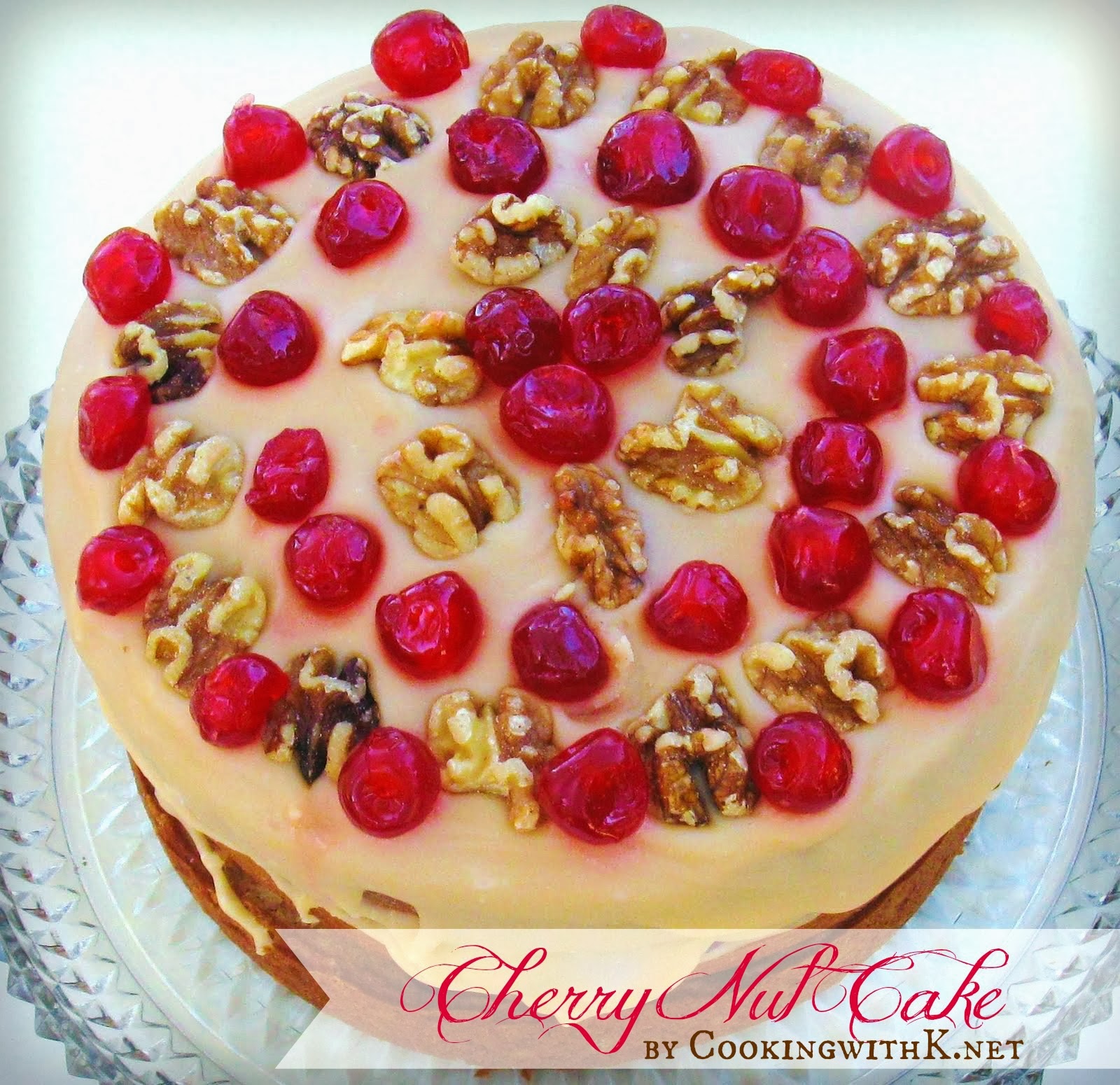 Cherry Nut Cake {Granny's Recipe}