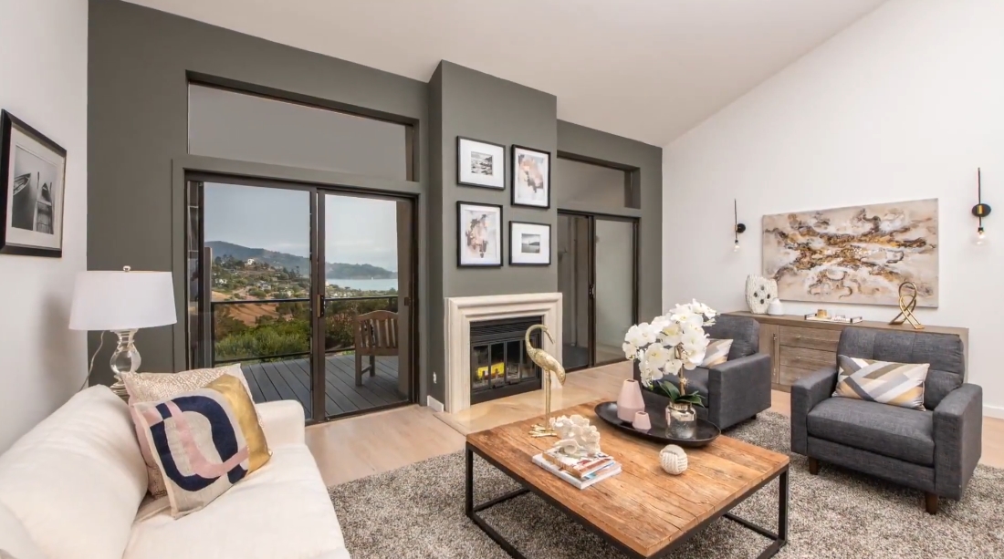 21 Photos vs. 124 Red Hill Cir, Belvedere Tiburon, CA Interior Design Luxury Home Tour