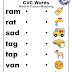 kindergarten cvc worksheet packet cvc worksheets kindergarten phonics kindergarten kindergarten reading worksheets - cvc word worksheets for preschool and kindergarten kids set 1