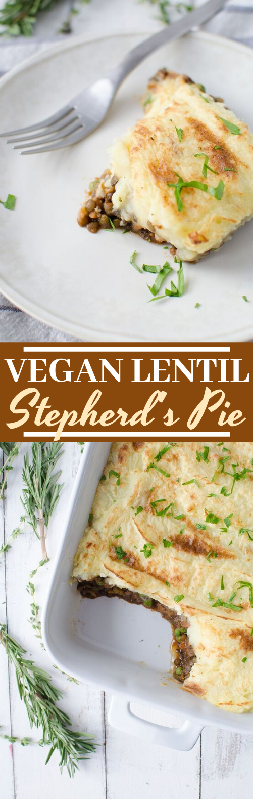 Vegan Lentil Shepherd's Pie #vegan #dinner #meatless #comfortfood #christmas
