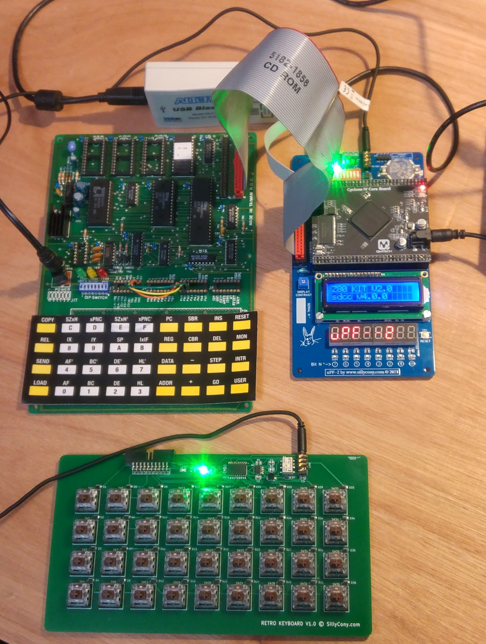 Synthelectro Thoughts on the µPF2 Z80 kit dev board.