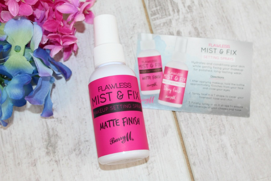 Barry M Setting Sprays and Primer Water Review & Photos Pink Paradise