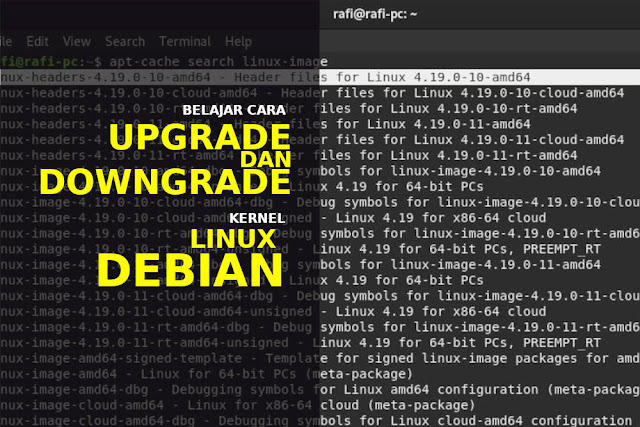 cara upgrade dan downgrade kernel linux debian