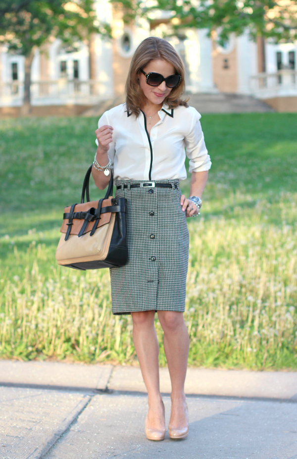 Work Outfit: No-Fuss Neutrals + a Poshmark Review | Hello, Framboise ...