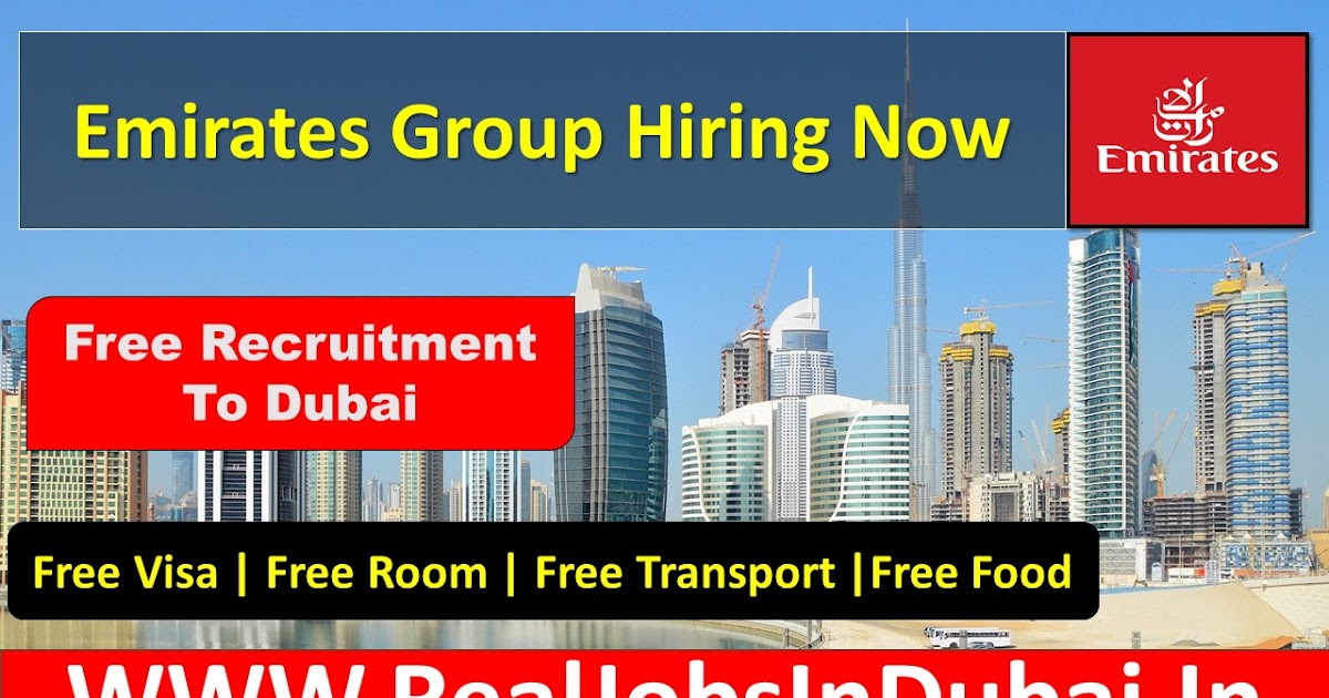 Emirates Group Careers Jobs In UAE 2020