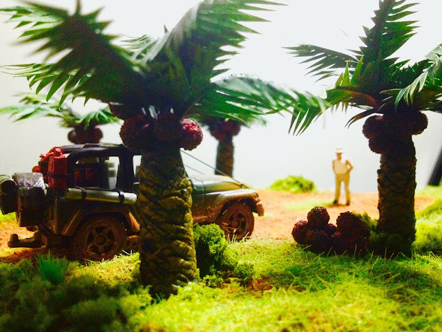 Diorama of Oil Palm Plantations By Customslim Hobbies