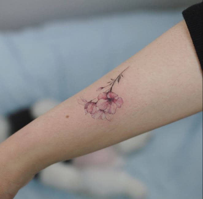 130 Japanese Cherry Blossom Tattoos For Women 2019 Page 5 Of 5