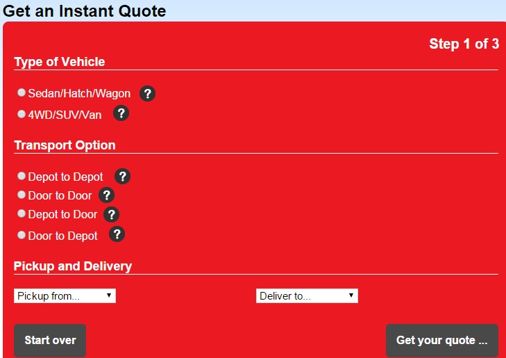 Car Transport Australia 2016