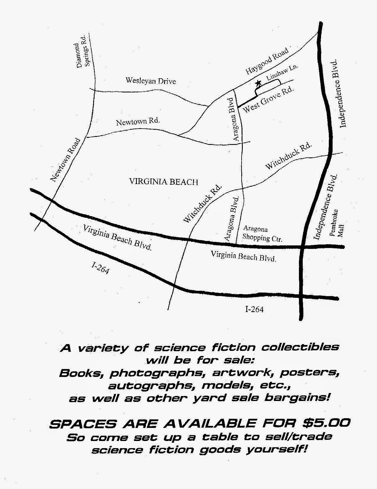 Fantastic Dreams of Pamela K. Kinney Science Fiction Yard Sale