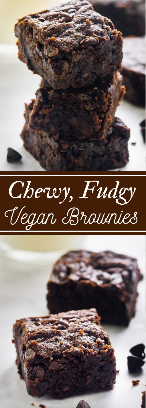 Vegan Chocolate Brownies #brownies #chocolate #dessert #recipes #vegan