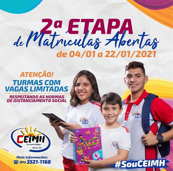 CEIMH – “FORMANDO CIDADÃOS, EDUCANDO COM RESPONSABILIDADE”.