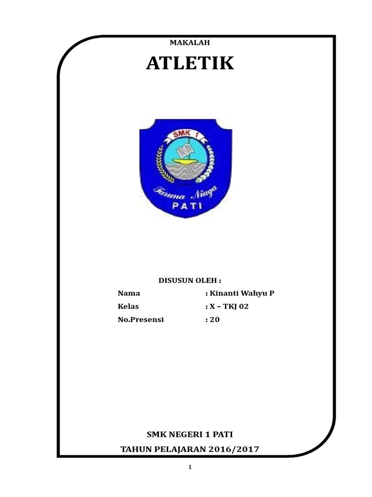 makalah atletik wood scribd indo