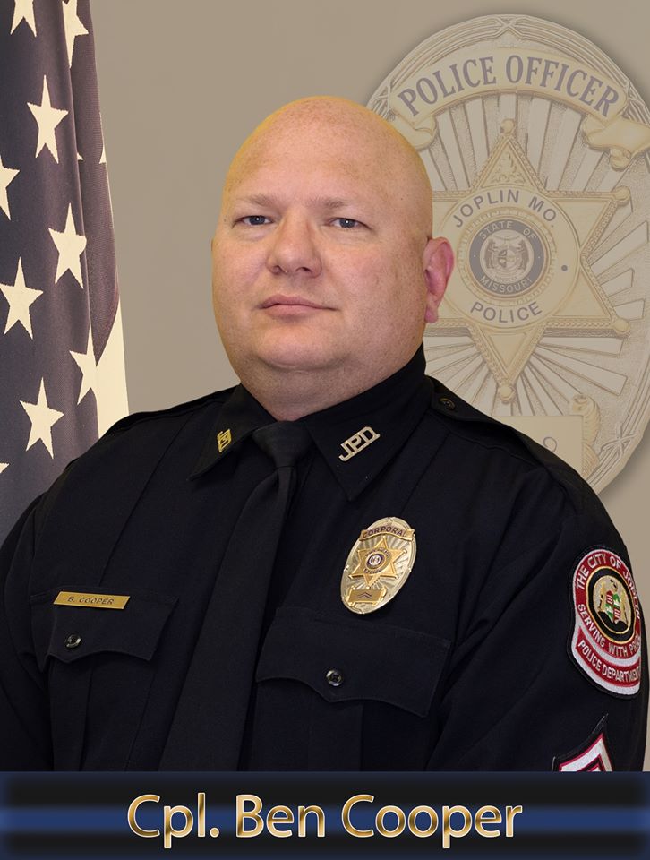 Inside Joplin Joplin Police Department spotlights Cpl. Ben Cooper