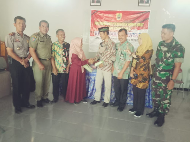 Penetapan dan Pengundian Nomer Urut Calon Kepala Desa Mojorejo