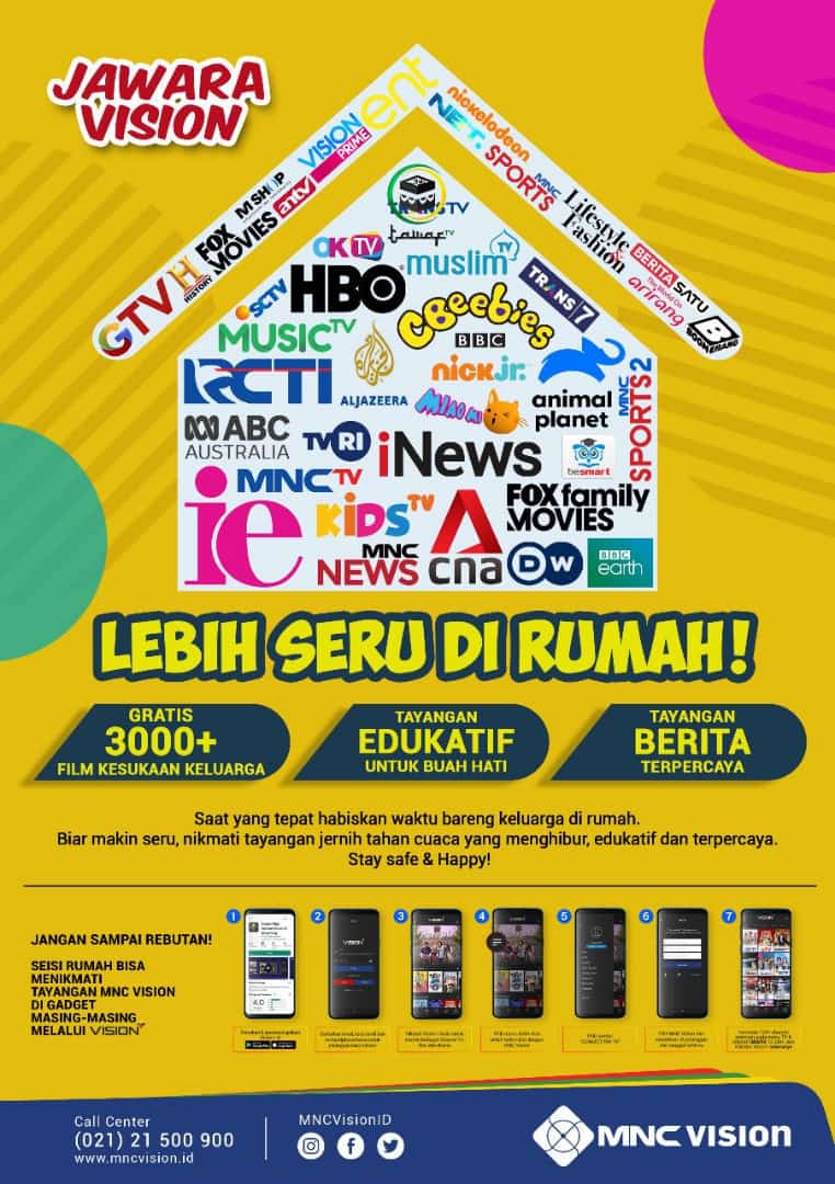 INDOVISION BANDUNG / langsung pasang: ALAMAT KANTOR INDOVISION / MNC