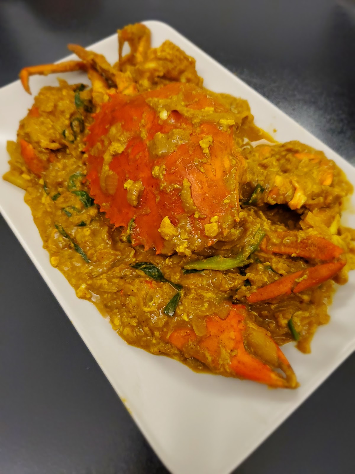 泰式咖哩蟹 – 八盛日式精緻料理 – 蘆洲店