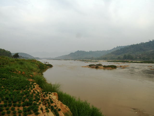 The mighty Mekong River in Chiang Rai - Thailand The mighty Mekong River in Chiang Rai - Thailand