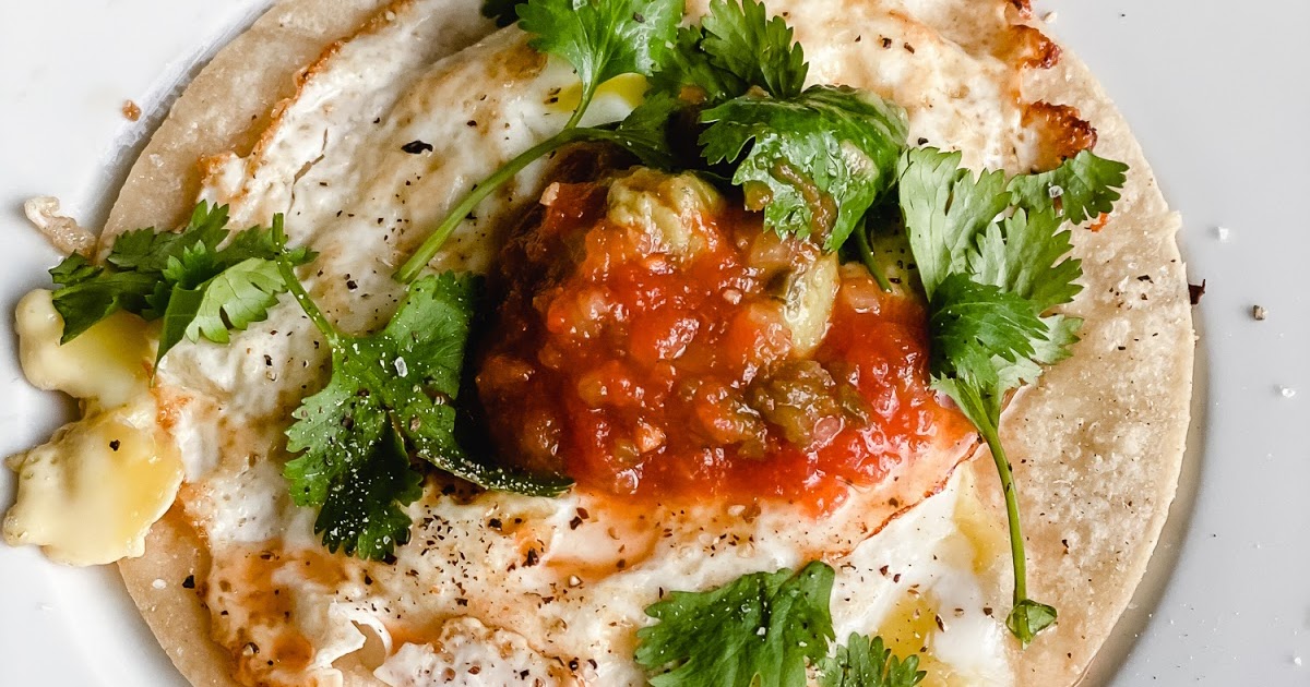 Tinks Kitchen Fried Egg Tortilla