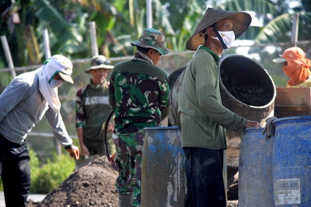  Sasaran Fisik Utama TMMD Sengkuyung Terus Dikebut