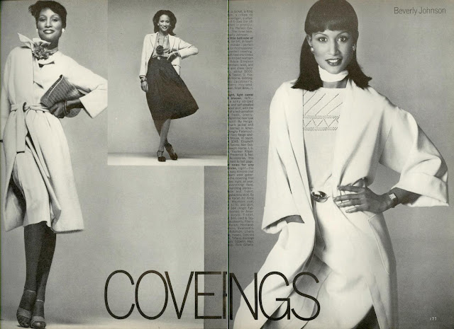 BEVERLY JOHNSON: FIRST BLACK SUPERMODEL TO GRACE THE COVER OF VOGUE USA