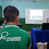 Aleks profere palestra para alunos do ensino fundamental da capital