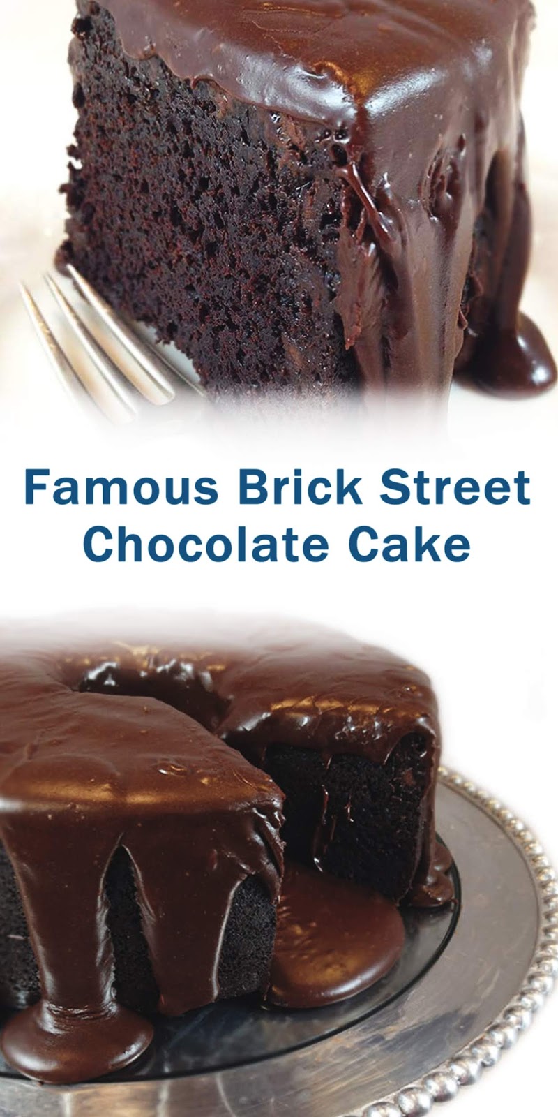 Famous Brick Street Chocolate Cake 3 SECONDS