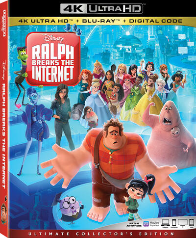 Ralph Breaks The Internet (2018) 2160p HDR BDRip Dual Latino-Inglés [Subt. Esp] (Animación. Fantástico)