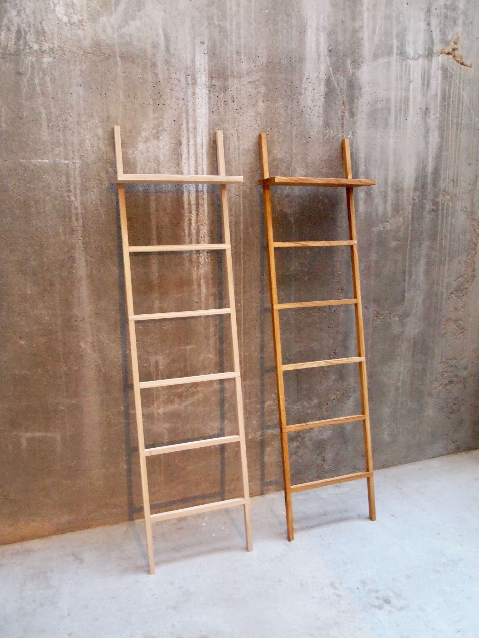 Clothes ladder wood (Kleiderleiter holz) with / without shelf offer