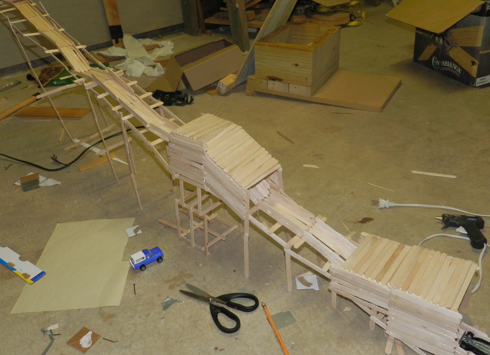 How Do You Make A Roller Coaster Out Of Popsicle Sticks at Richard Diaz