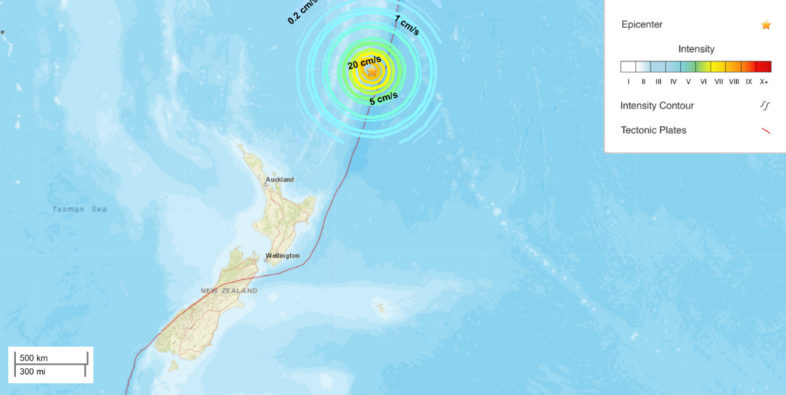Sciency Thoughts Magnitude 8.1 Earthquake in the Kermadec Islands.
