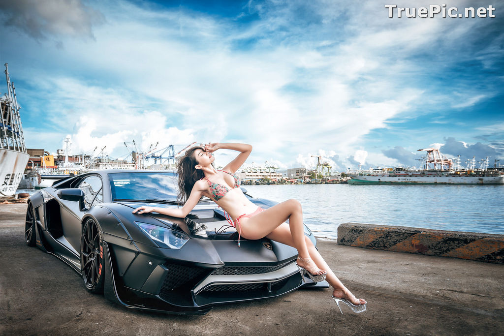 Image Taiwanese Model - 珈伊Femi - Sexy Beautiful Girl and Supercars - TruePic.net - Picture-2