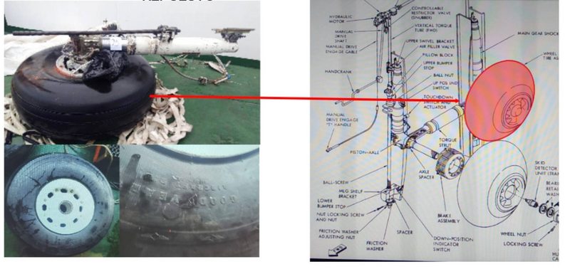 Fach explicó qué son los objetos encontrados del Hércules C-130
