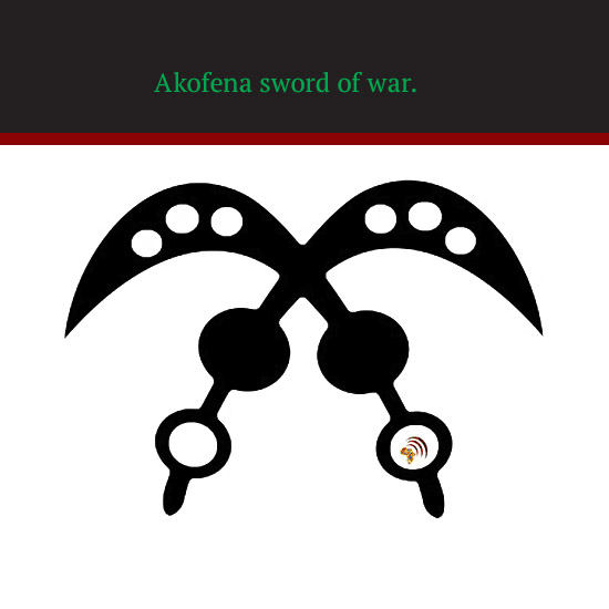 Akofena  Adinkra Symbols & Meanings