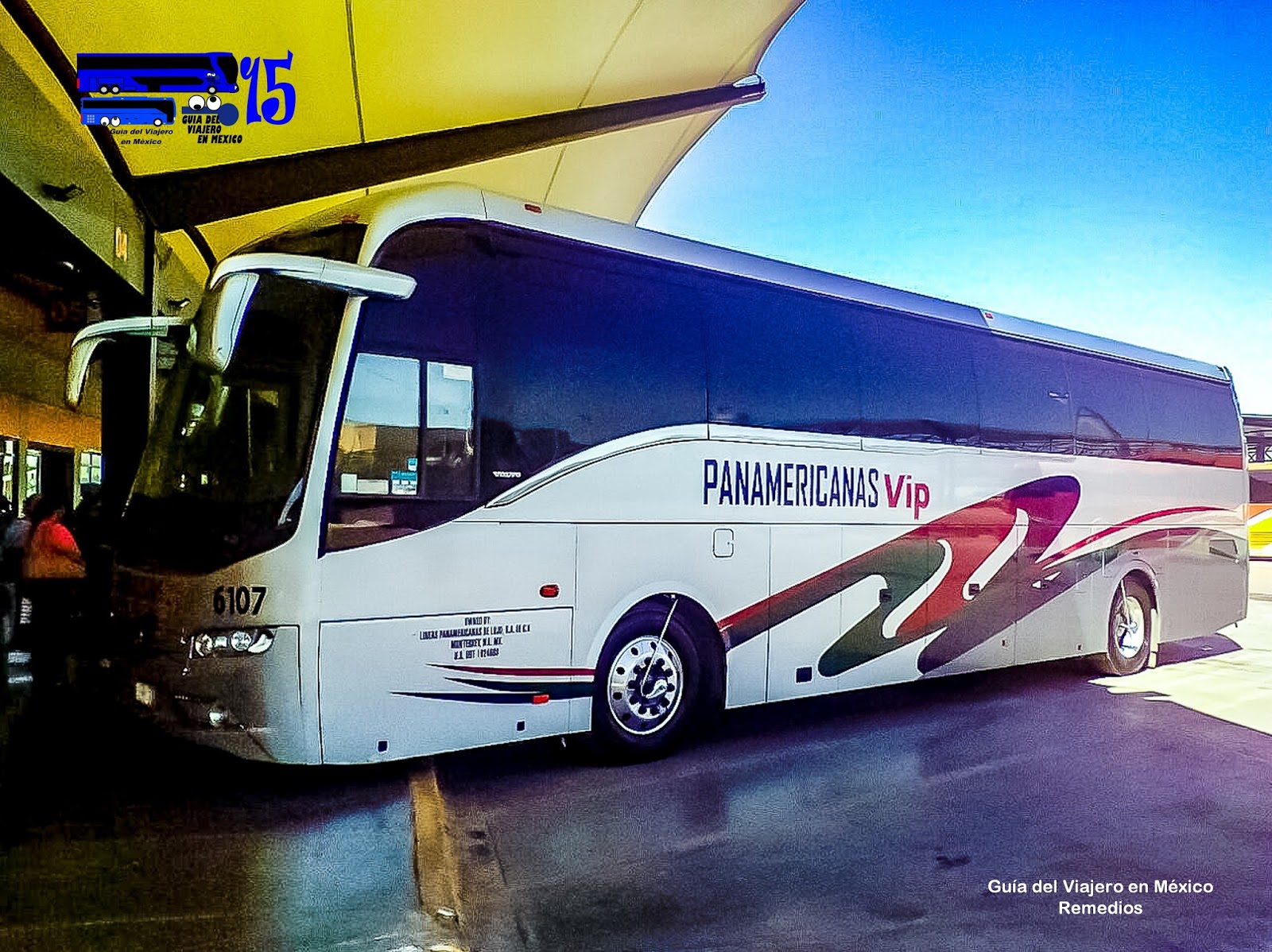 Volvo 9700 Grand en la flota de Panamericanas Vip (foto de hace 20 minutos)
