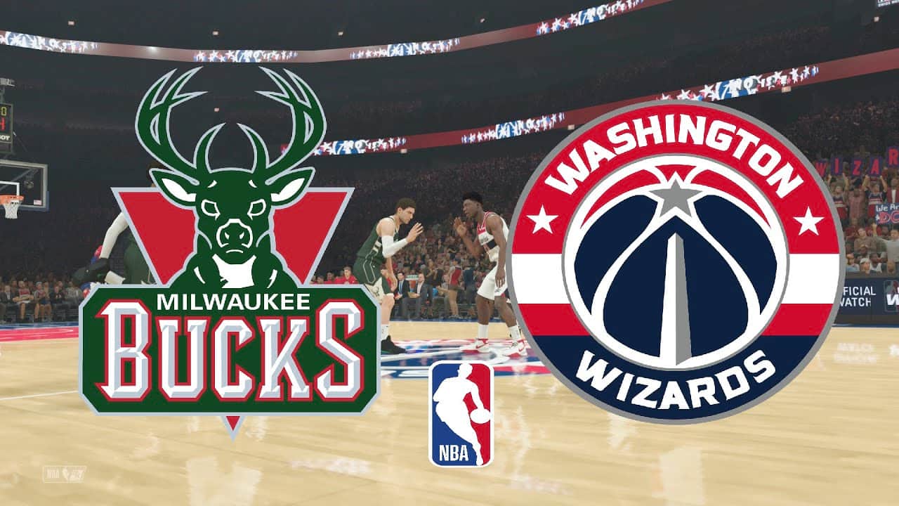 MILWAUKEE BUCKS VS WASHINGTON WIZARDS