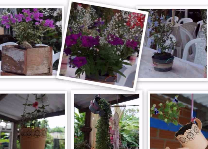 Decoración fiesta rústica, bohemia (boho), ecológica,low cost, jaulas decoradas, lamparas con botellas, reciclaje, reciclados, atrapasueños, fiesta exterior, fiesta, exteriores, campestre, aire libre, materas, madera reciclada, centros de mesa