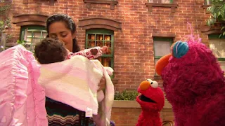 Nila, Leela, Elmo, Telly, Sesame Street Episode 4308 Don't Wake the Baby