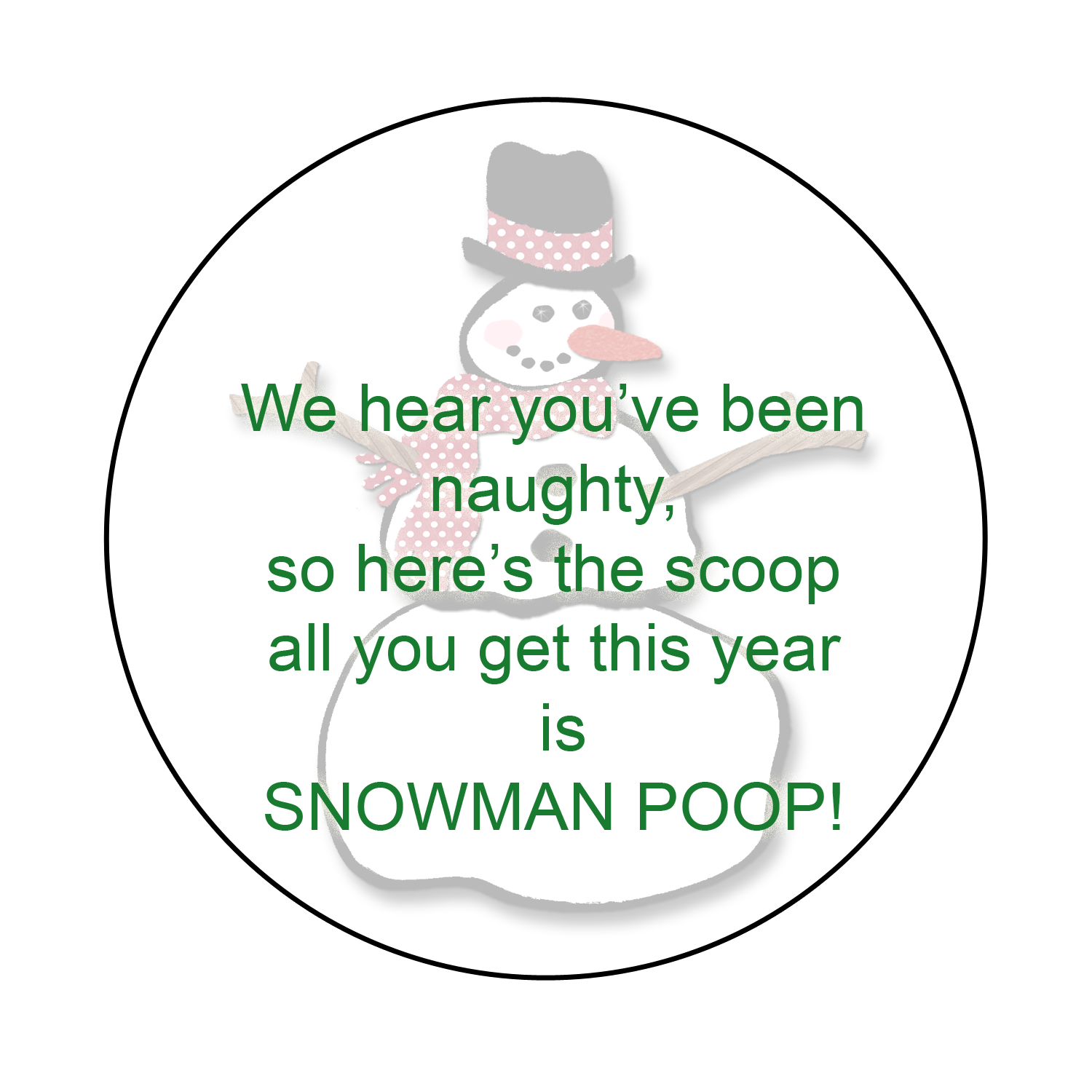 DewTHIS Snowman Poop with Printable dewthis-snowman-poop-with-printable