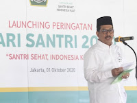 Santri Sehat Indonesia Kuat, Menjadi Tema hari Santri Nasional 2020