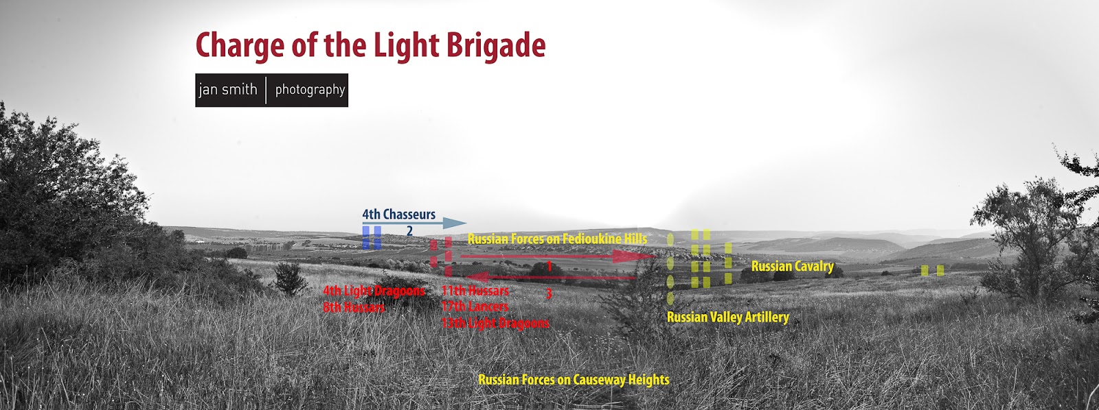 My Brave Fusiliers! Crimean battlefields today