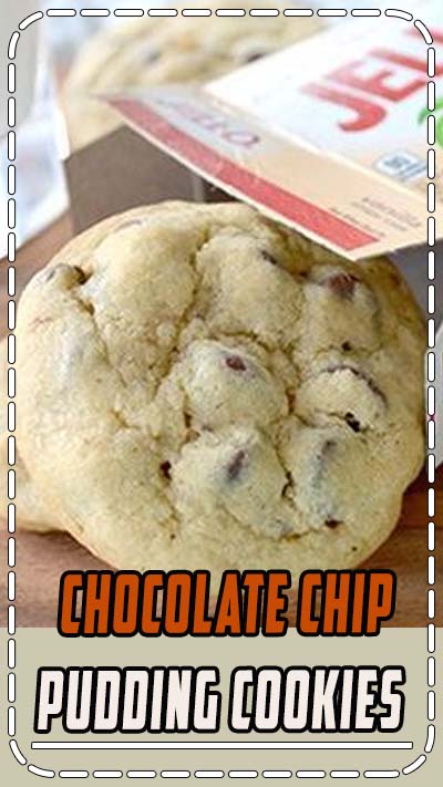 Once you try these Chocolate Chip Pudding Cookies, you'll insist on making cookies with pudding in the mix again and again. It has magical powders.