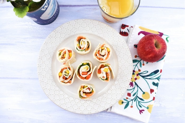 Vegetable Pinwheel Sandwiches for Kids Vegetable Pinwheel Sandwiches for Kids