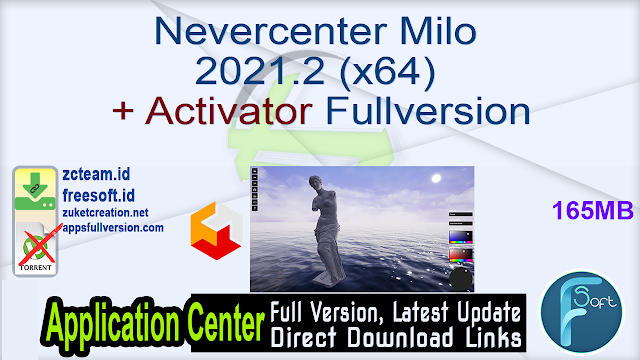 Nevercenter Milo 2021.2 (x64) + Activator Fullversion