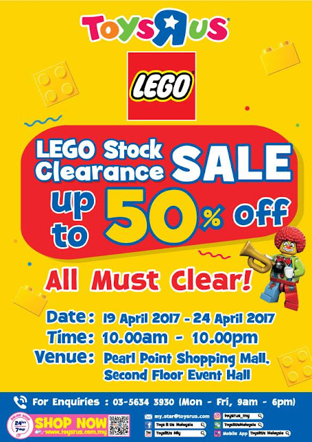 LEGO Malaysia Stock Clearance Sale Discount Offer