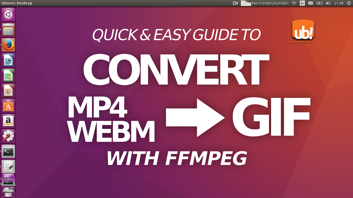 How to Convert MP4 Video file to GIF's using FFMPEG (FREE & EASY